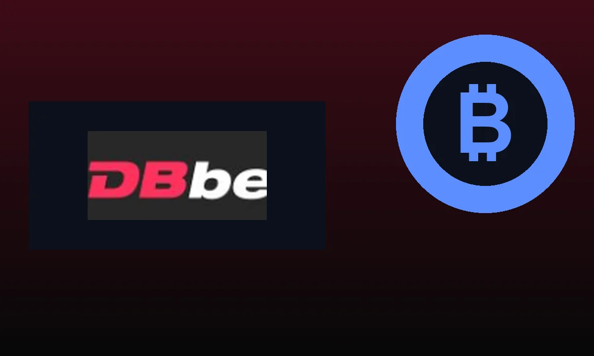 Логотип DBbet и оформление раздела крипто казино